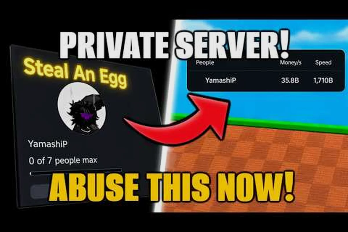 Steal Animal Egg YouTube Content: Gameplay and Private Servers